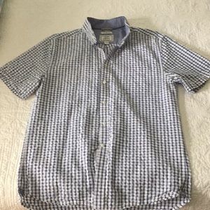 Men’s seersucker casual shirt